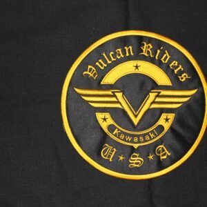 10" Vulcan Riders USA patch